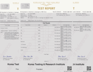 KTR Test Report